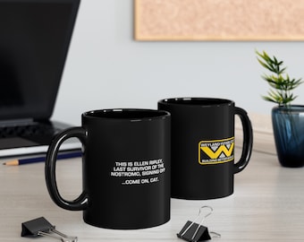Alien Movie Mug: Weyland Yutani Corp, Ellen Ripley Quote