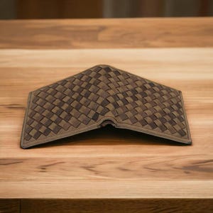 Cartera de piel napa premium del clan Kuze (Crazy Horse)