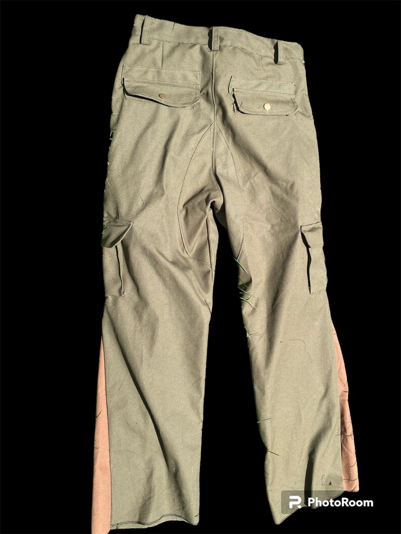 Fashionable Straight Leg Multi-Pocket Cargo Pant