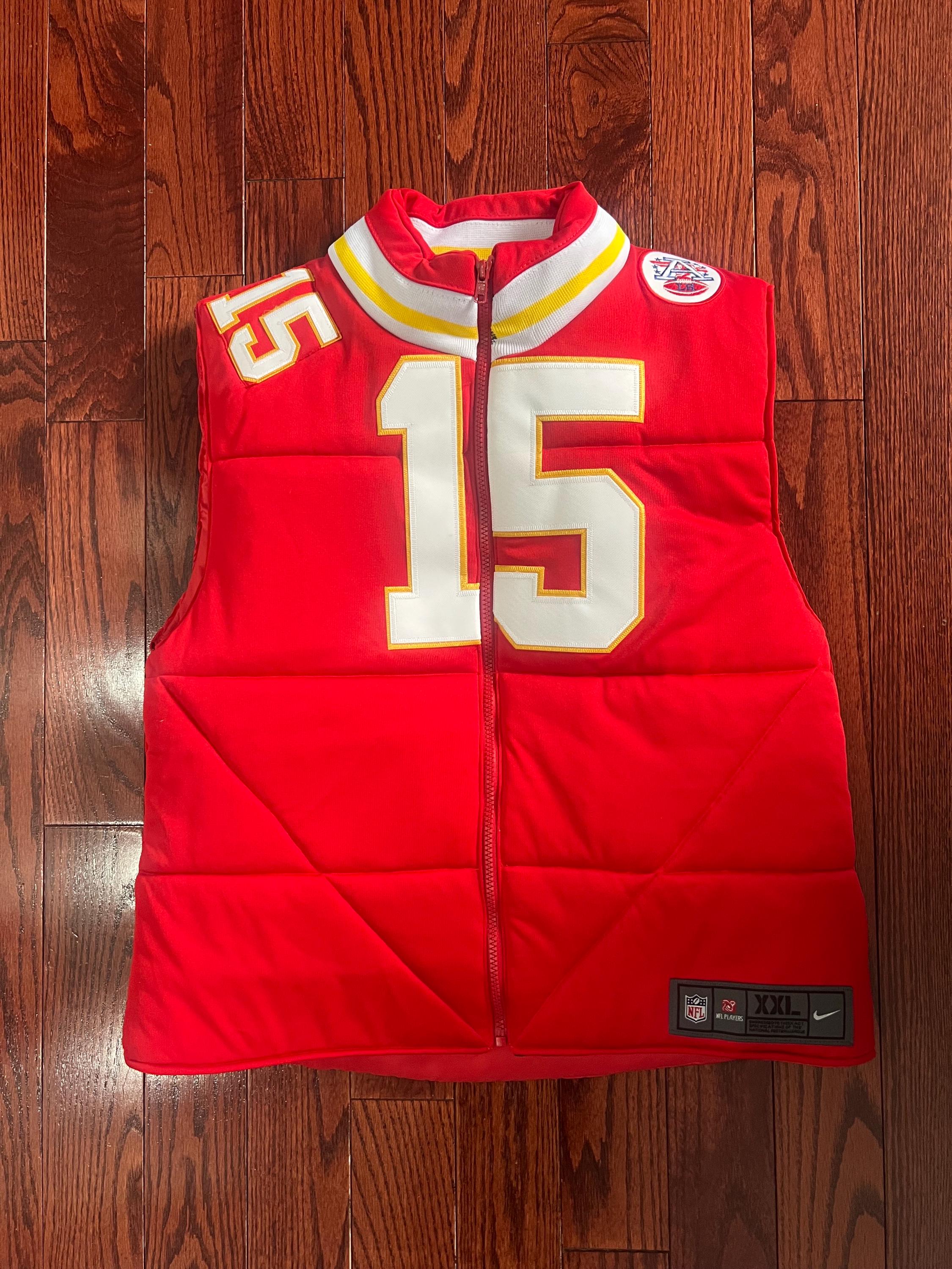 カンザスシティ #15 にインスパイアされたフットボールジャージー