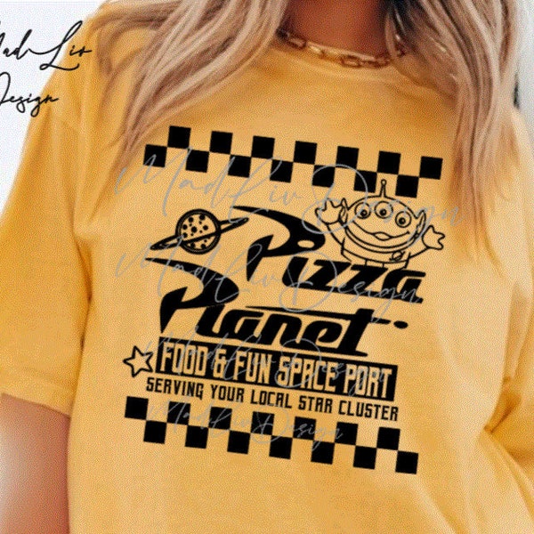 Pizza Planet Aliens Shirt SVG | Magical Kingdom SVG|