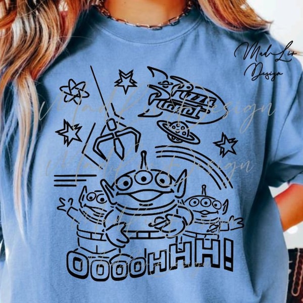 Pizza Planet Aliens Shirt SVG | Magical Kingdom SVG|