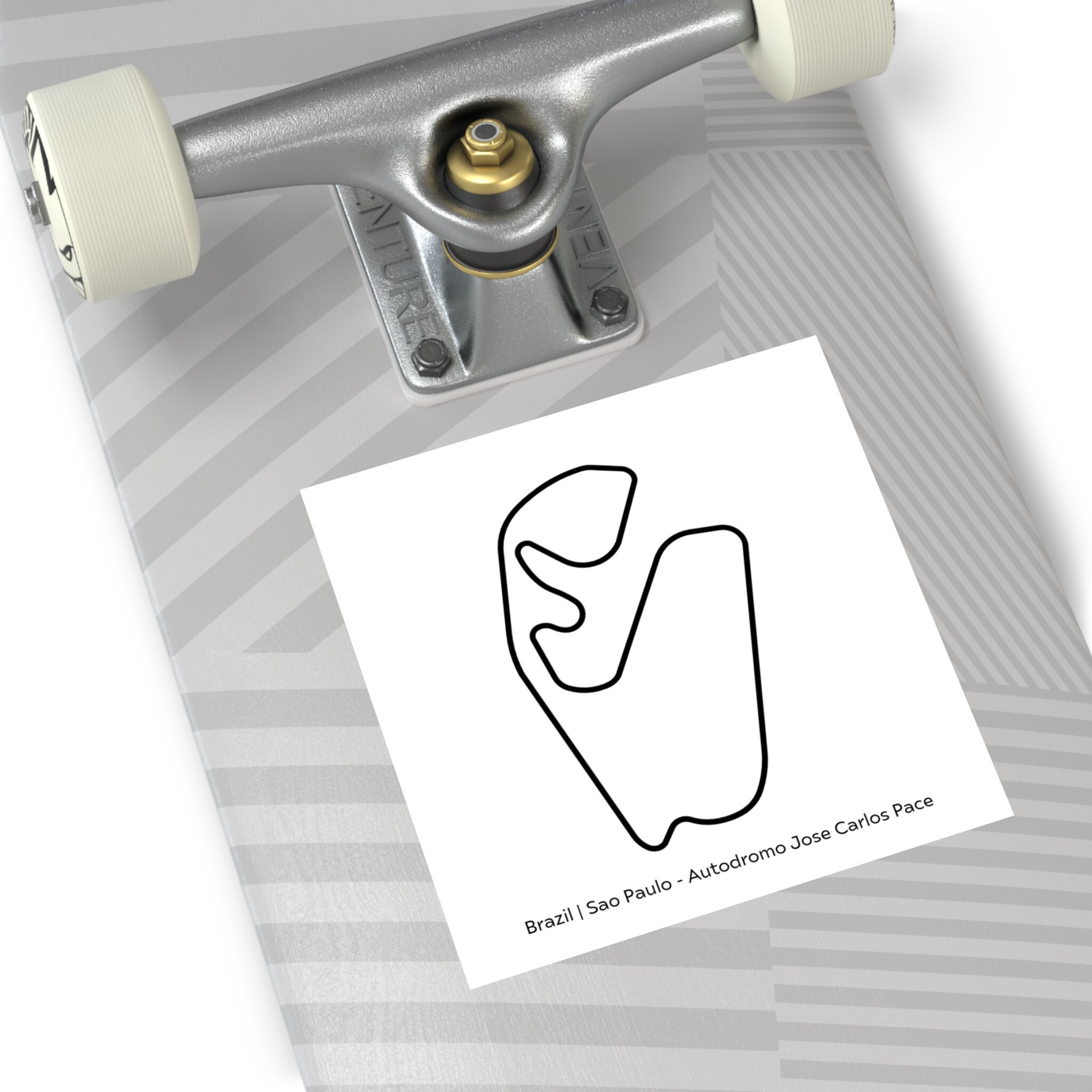 Pace Racing Sticker Race Circuit - Autodromo Jose Carlos Pace - Sao Paulo, Brazil Square ...
