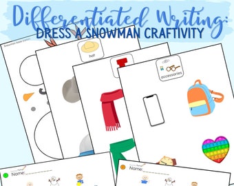 Winter Craftivity for Special Education