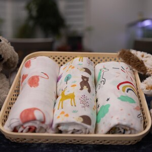 Personalized Baby Gift Box | Gender Neutral Welcome Home Set| Embroidered Baby Clothes image 17