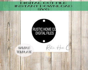 Cumpleaños Junta Celebración círculo disco Familia Cumpleaños calendario círculos plantilla svg Laser Cut Digital File patrón