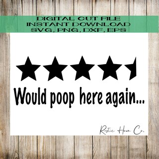 Targa In Metallo Divertente Con Scritta 'Would Poop Here Again' – Decorazione Retrò Per Bagno, Ufficio O Casa, 20x30 Cm