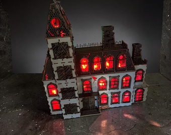 Haunted House Advent Calendar: Spooky Halloween Countdown Decoration