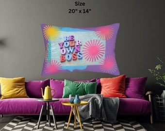 Be Your Own Boss Pillow
