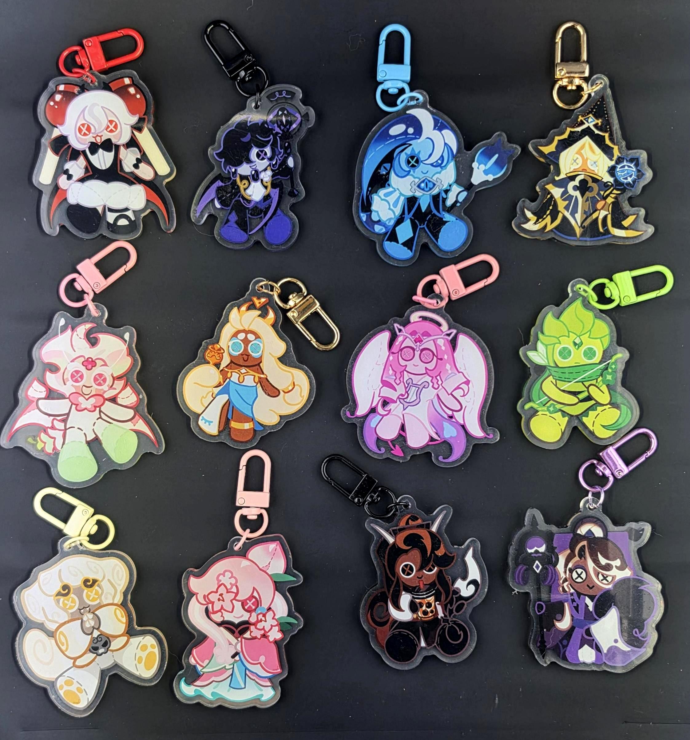 Cookie Run Kingdom Plush Keychains - Etsy
