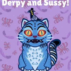 KPop Demon Hunters Derpy Plush Stickers