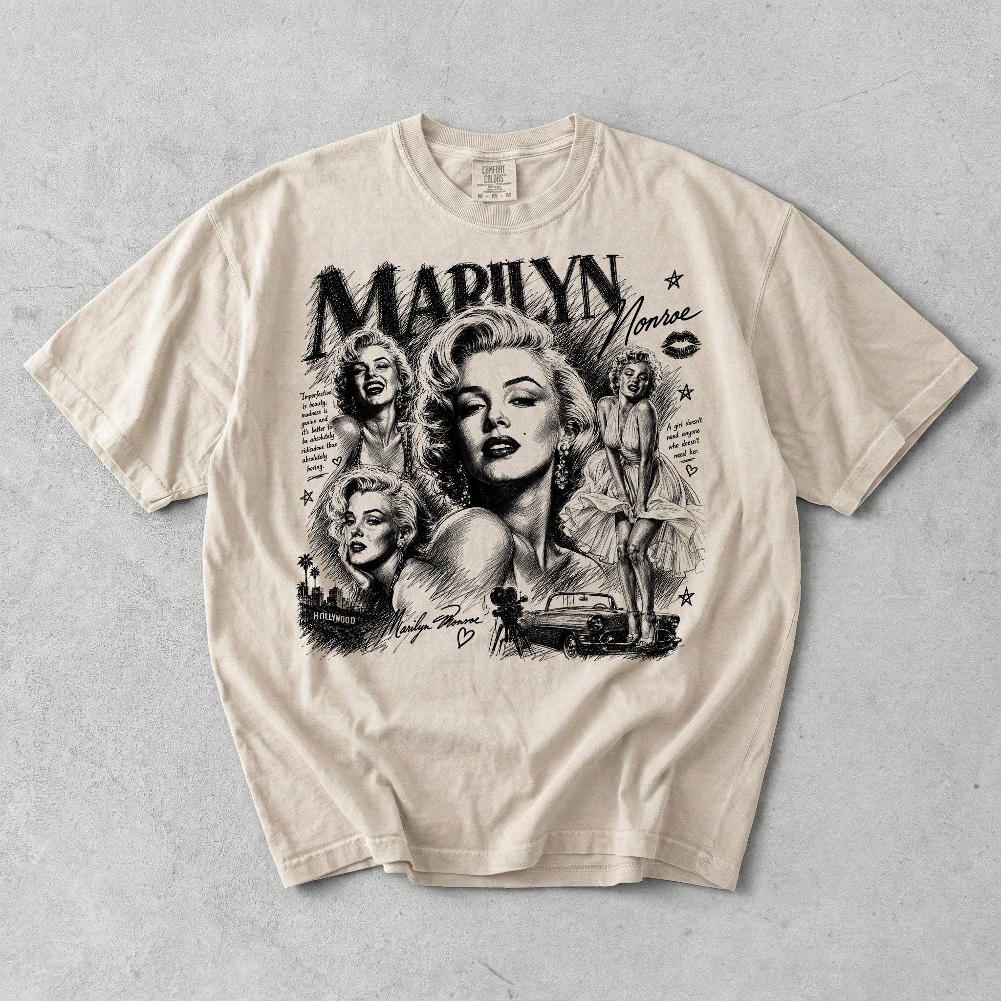 Vintage Marilyn Monroe T Shirt - Etsy
