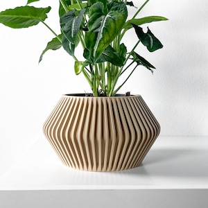 Hendro Planter Pot STL-fil: 3D-utskrift av heminredning (digital nedladdning)