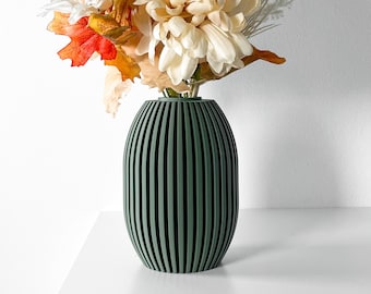 The Eclano Vase STL 3D Print File, Digital Download for 3D Printing, Home Decor Vase for Flowers and Plants