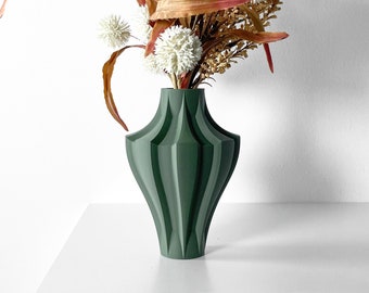 The Novak Vase STL 3D Print File, Digital Download for 3D Printing, Home Decor Vase for Flowers and Plants