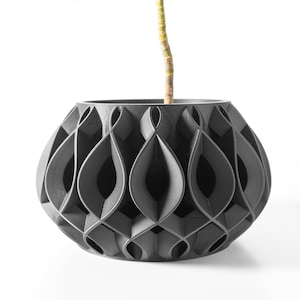 Viris Planter Pot STL-fil: 3D-utskrift av heminredning (digital nedladdning)