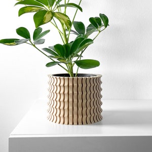 Tulam Planter Pot STL File: 3D Print Digital Download