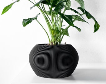 The Melfi Planter Pot STL 3D Print File, Digital Download for 3D Printing, Home Decor Planter for Plants & Flowers