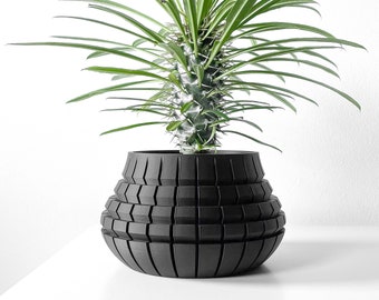 The Ivane Planter Pot STL 3D Print File, Digital Download for 3D Printing, Home Decor Planter for Plants & Flowers