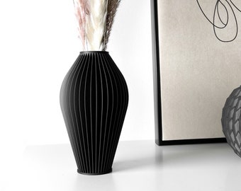 The Romere Vase STL 3D Print File, Digital Download for 3D Printing, Home Decor Vase for Flowers and Plants