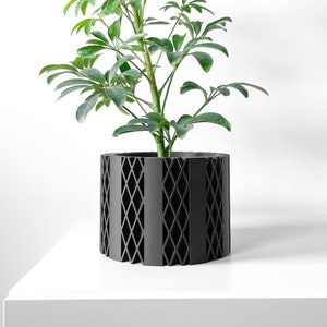 Arven Planter Pot STL File: Geometric 3D Print Design (Digital Download)