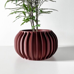 The Sora Planter Pot STL 3D Print File, Digital Download for 3D Printing, Home Decor Planter for Plants & Flowers