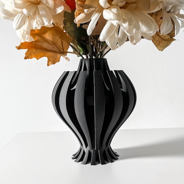 The Nemesis Vase STL 3D Print File, Digital Download for 3D Printing, Home Decor Vase for Flowers and Plants