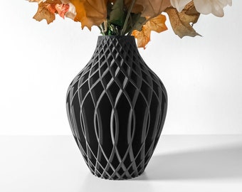 The Vika Vase STL 3D Print File, Digital Download for 3D Printing, Home Decor Vase for Flowers and Plants