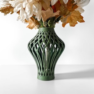 The Alano Vase STL 3D Print File, Digital Download for 3D Printing, Home Decor Vase for Flowers and Plants