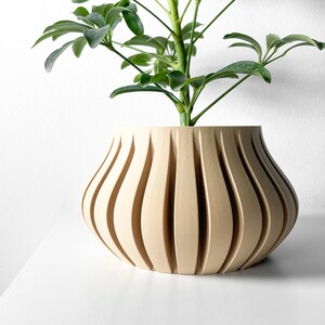 Toril Planter Pot STL-fil: 3D-utskrift av heminredning (digital nedladdning)