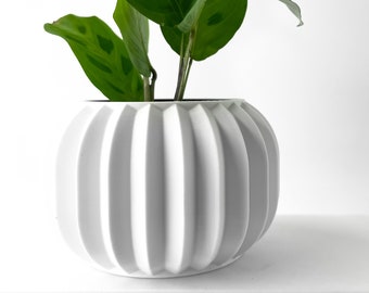 The Olin Planter Pot STL 3D Print File, Digital Download for 3D Printing, Home Decor Planter for Plants & Flowers