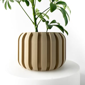 The Panu Planter Pot STL 3D Print File, Digital Download for 3D Printing, Home Decor Planter for Plants & Flowers