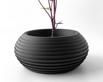 The Frons Planter Pot STL 3D Print File, Digital Download for 3D Printing, Home Decor Planter for Plants & Flowers