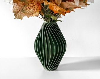 The Vati Vase STL 3D Print File, Digital Download for 3D Printing, Home Decor Vase for Flowers and Plants