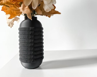 The Juny Vase STL 3D Print File, Digital Download for 3D Printing, Home Decor Vase for Flowers and Plants