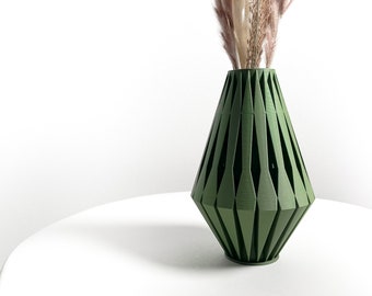 The Onde Vase STL 3D Print File, Digital Download for 3D Printing, Home Decor Vase for Flowers and Plants