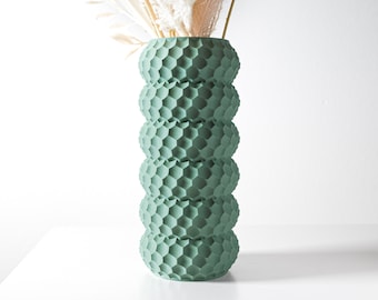 The Okos Vase STL 3D Print File, Digital Download for 3D Printing, Home Decor Vase for Flowers and Plants