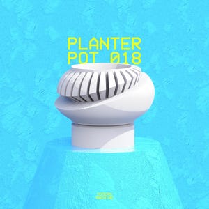 Pot de fleurs 018, fichier STL pour impression 3D