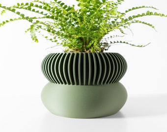 The Elomi Planter Pot STL 3D Print File, Digital Download for 3D Printing, Home Decor Planter for Plants & Flowers