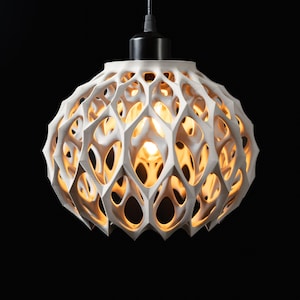 Invader Pendant Lamp STL 3D Print File by MODERN MACHINE