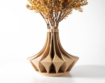 Savi Short Vase STL File: 3D Print Digital Download