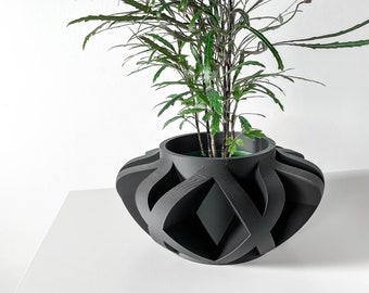 The Sono Planter Pot STL 3D Print File, Digital Download for 3D Printing, Home Decor Planter for Plants & Flowers