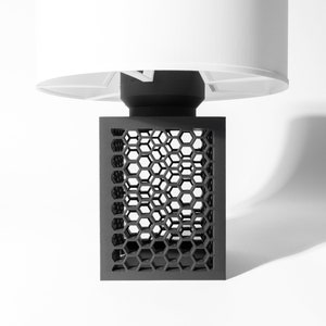 The Aro Lamp STL 3D Print File, Digital Download for 3D Printing | Modern and Unique Home Decor for Desk and Table