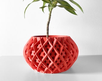 Archivo STL de maceta Rokio: Diseño geométrico para impresión 3D (descarga digital)