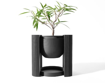 The Avor Planter Pot STL 3D Print File, Digital Download for 3D Printing, Home Decor Planter for Plants & Flowers