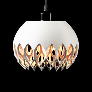 Invader Pendant Lamp 03 STL 3D Print File by MODERN MACHINE