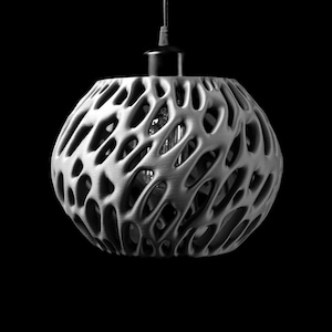Slime Pendant Lamp STL 3D Print File by MODERN MACHINE