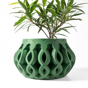 The Cylas Planter Pot STL 3D-afdrukbestand, digitale download voor 3D-printen, woondecoratieplanter voor planten en bloemen