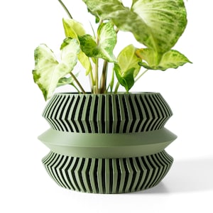The Uldol Planter Pot STL 3D Print File, Digital Download for 3D Printing, Home Decor Planter for Plants & Flowers