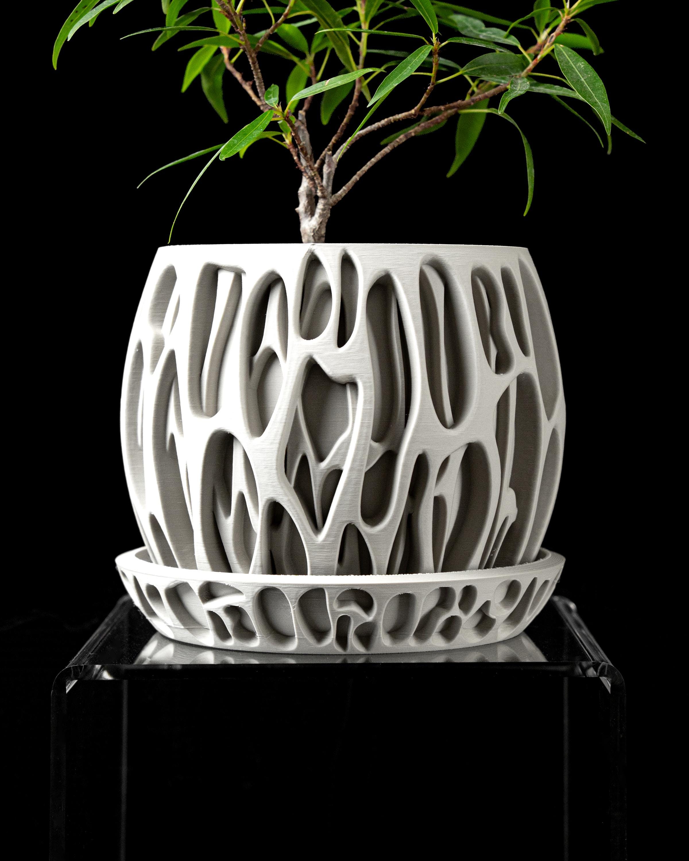 Slime Planter Pot STL 3D Print File by MODERN MACHINE - Etsy
